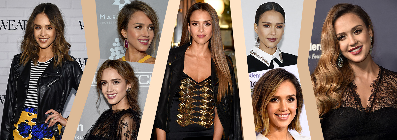 jessica alba beauty look capelli make up COVER DEKSTOP