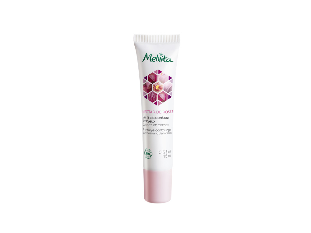 sguardo-luminoso-e-riposato-una-selezione-di-prodotti-adatti-Gel contorno occhi ROSE NECTAR_Melvita