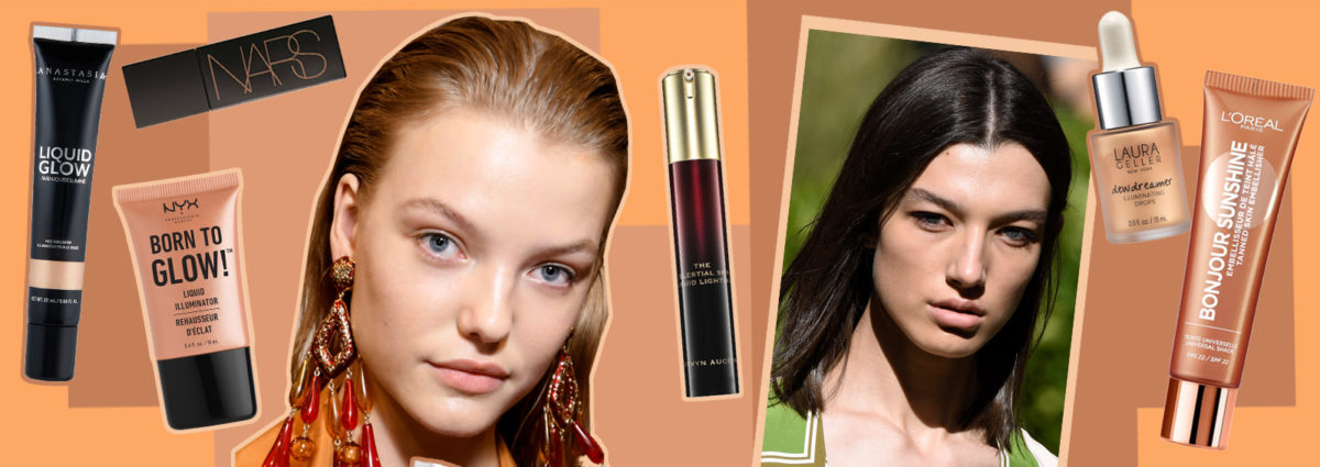 I bronzer e gli illuminanti liquidi sono l'ultima tendenza per l'effetto glow