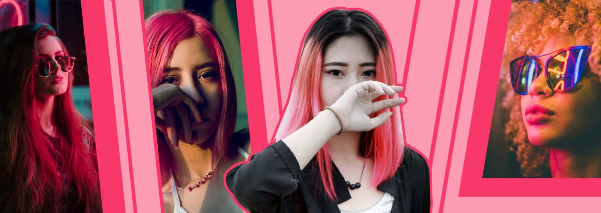 Volete una chioma ad alto impatto? Quest'estate provate i capelli neon