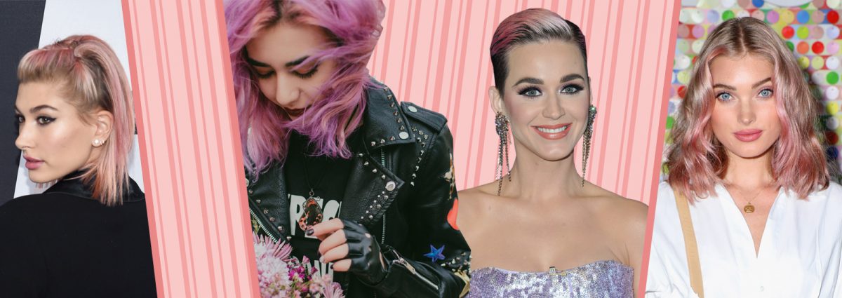 Tutte le sfumature più cool di capelli rosa da provare