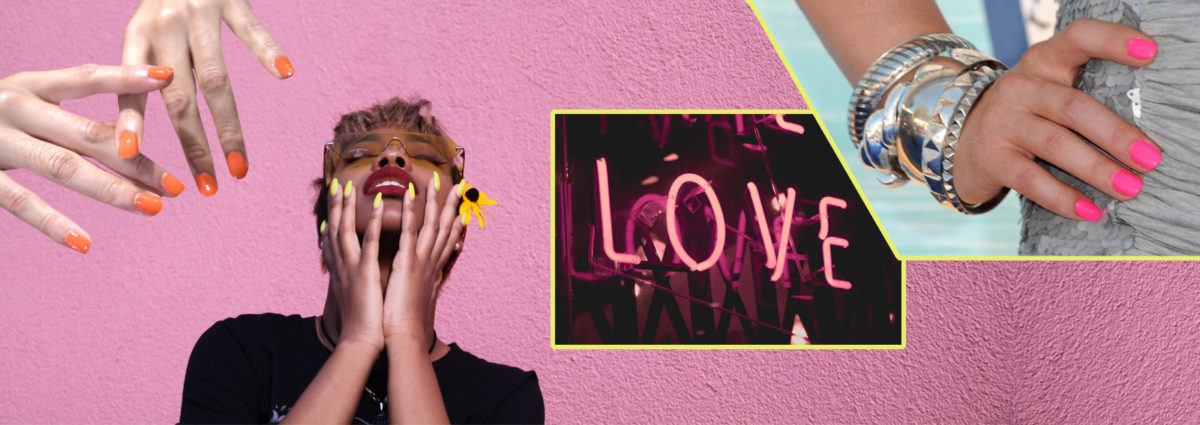 Unghie neon: la manicure fosforescente per accendere le tue serate