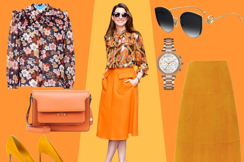 Orange is the new black (alias il look stiloso di Anne Hathaway)