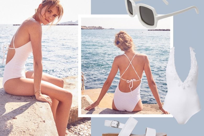 Beachwear in bianco: il candore chic da sfoggiare in riva al mare