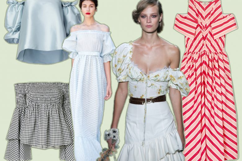 Fuori le spalle! La tendenza “off the shoulder” è protagonista dell’Estate
