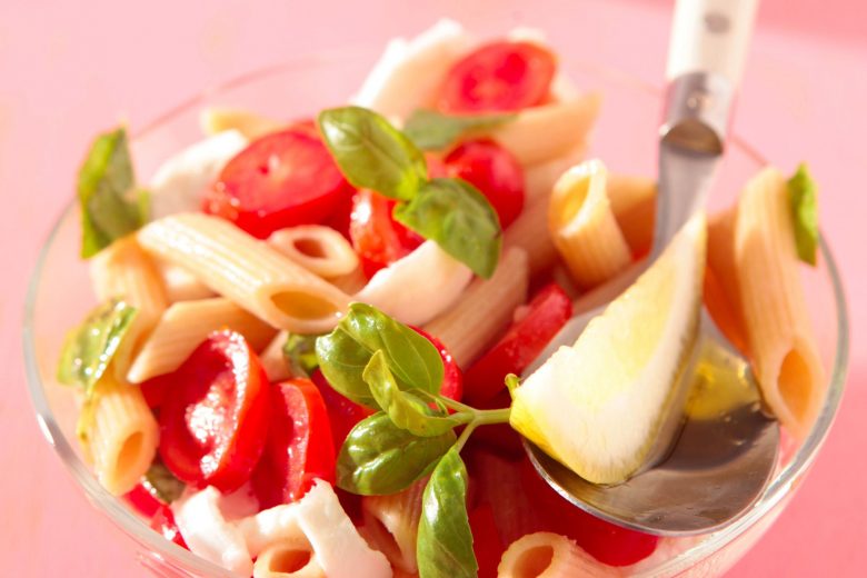 Pasta fredda alla caprese
