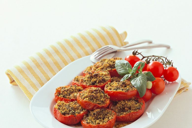 Pomodori gratinati al forno