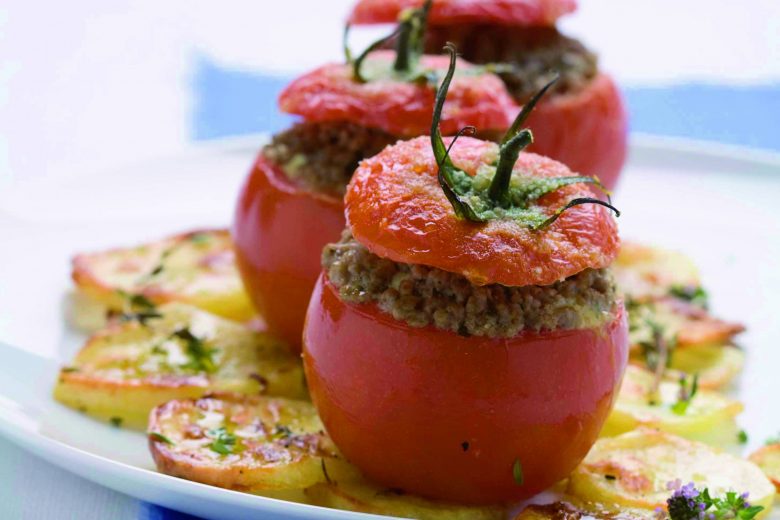 Pomodori ripieni di carne macinata