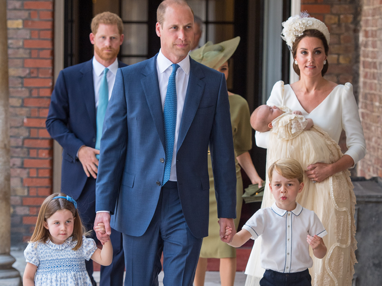 Christening Of Prince Louis Of Cambridge At St James's Palace