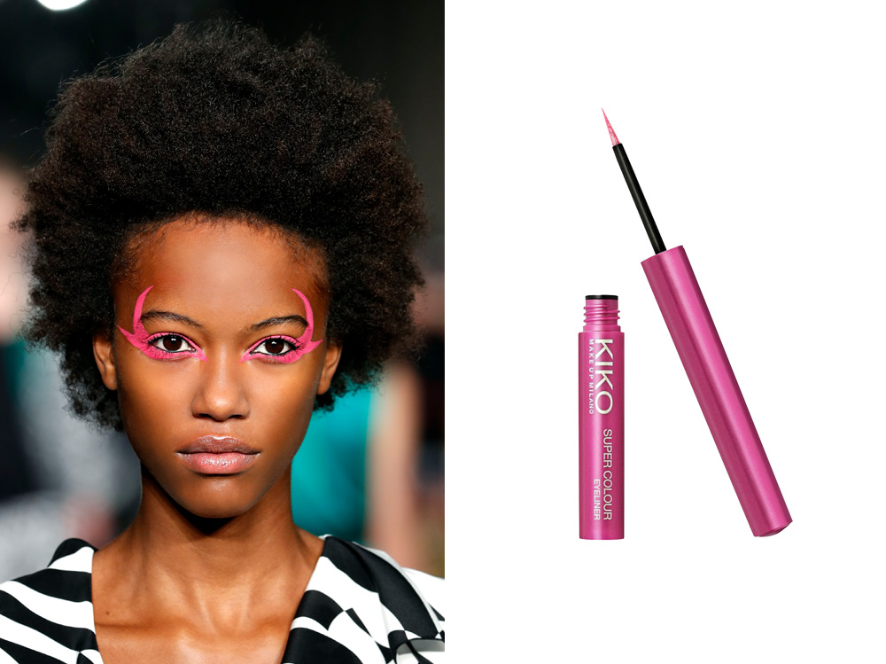 come porteremo eyeliner quest’estate fucsia