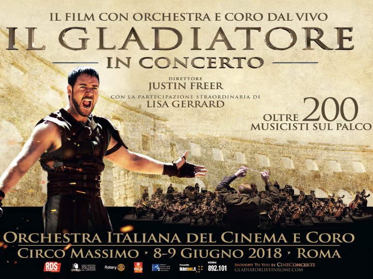 il gladiatore in concerto