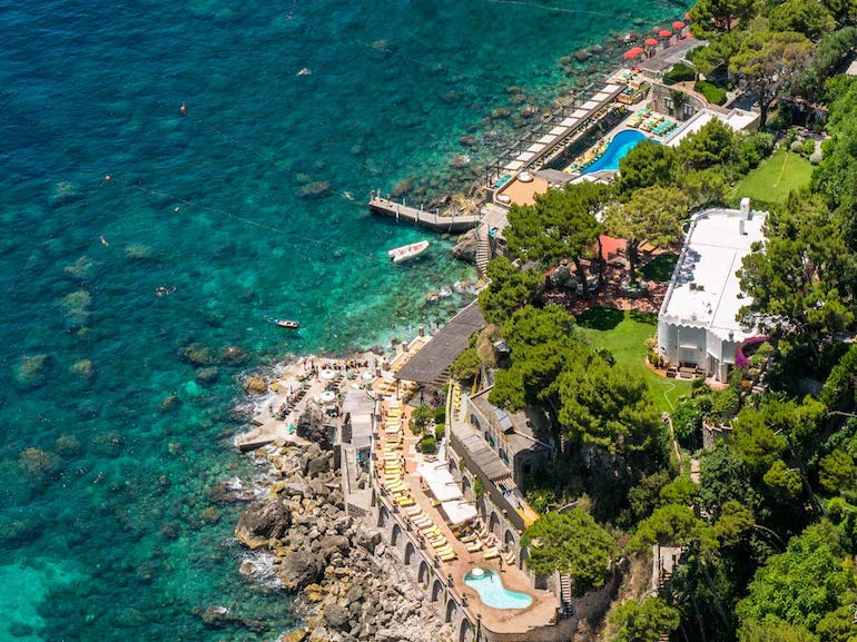 la canzone del mare capri