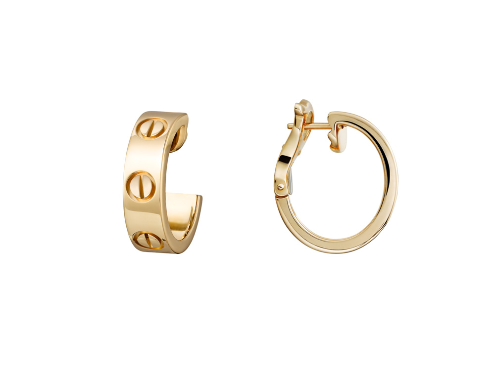 orecchini-in-oro-giallo-collezione-LOVE-CARTIER