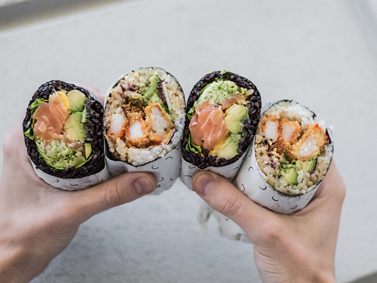 sushi burrito