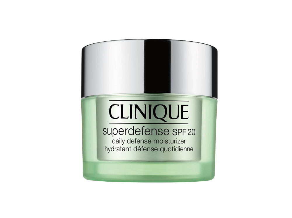 viso-17-creme-adatte-dai-25-anni- CLINIQUE Superdefense Daily Defense SPF 20 Cap On Intl