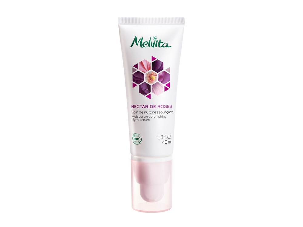 viso-17-creme-adatte-dai-25-anni- Crema notte ROSE NECTAR_Melvita.