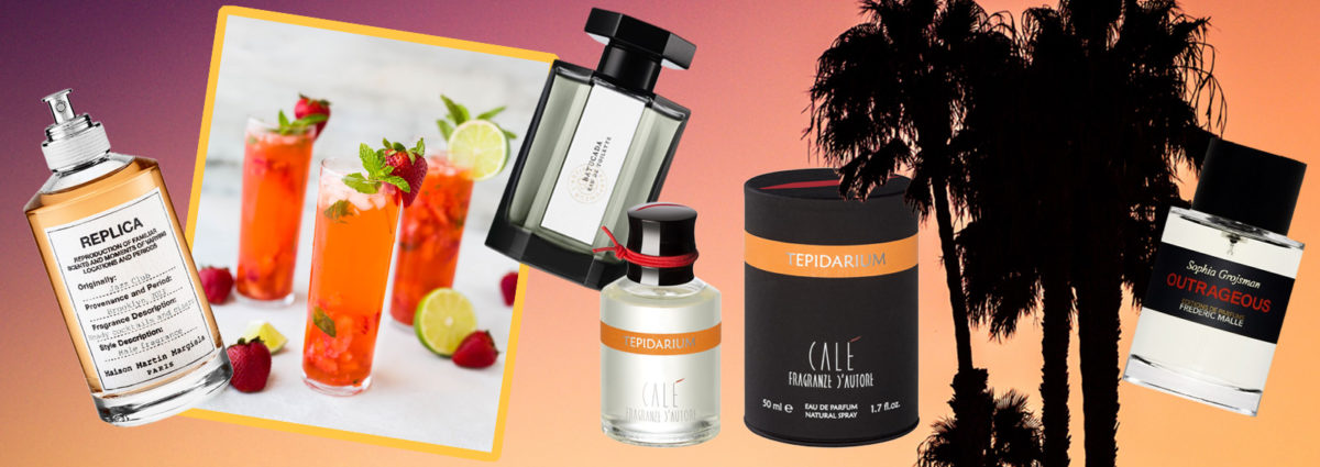 Profumo di cocktail: le fragranze ispirate ai drink da sorseggiare in riva al mare