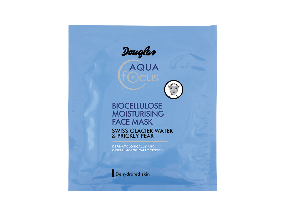Douglas_Aqua Focus_Biocellulose Moisturising Face Mask