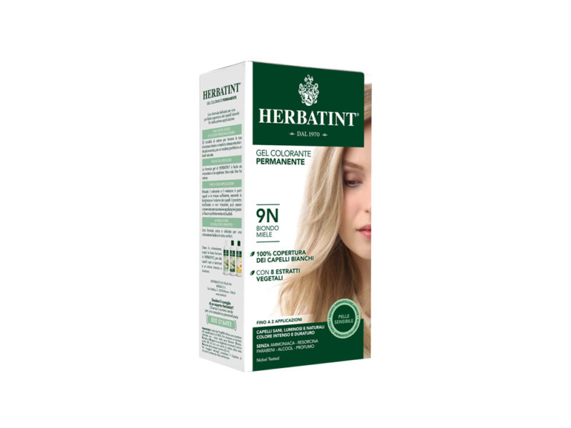 Herbatint_Gel Colorante Permanente_9N_Biondo Miele