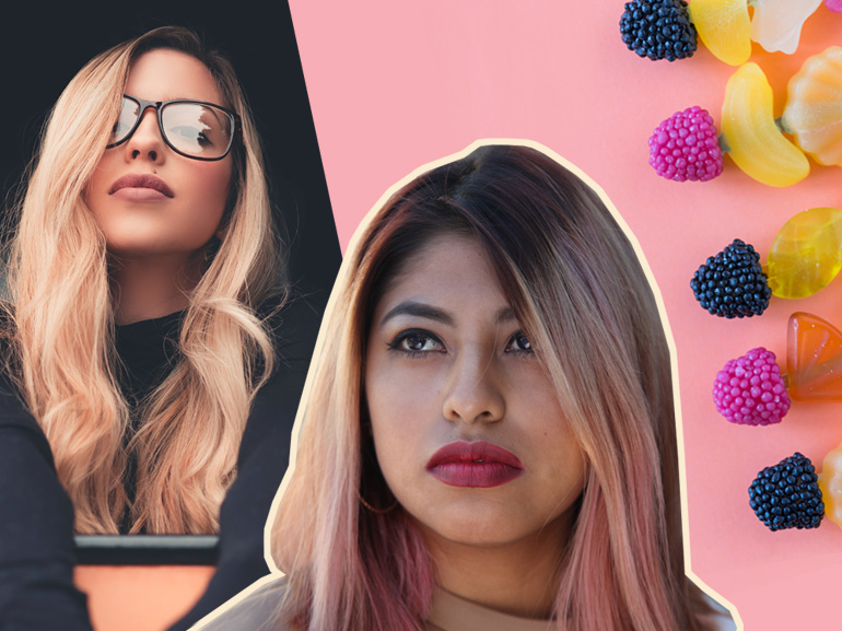 Capelli peachy keen: la tinta color pesca rosata da provare