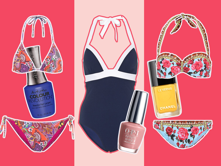 Come abbinare smalti e costumi per un look da spiaggia al top