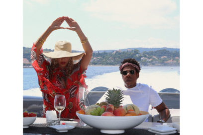 beyonce jay z colazione barca