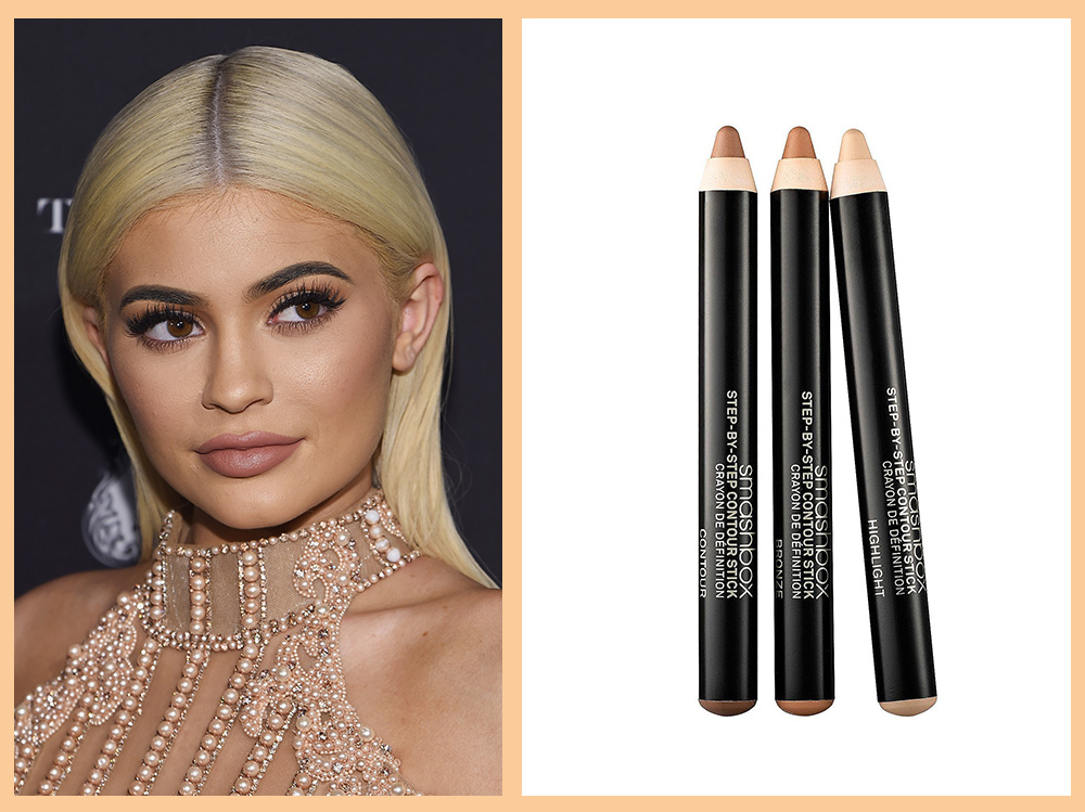 contouring-viso-tondo-smashbox-contour-stick-Kylie-Jenner