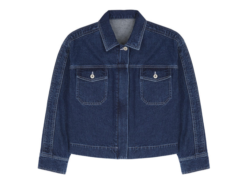 find. Boxy Denim Jacket £30.80 _ €33.60