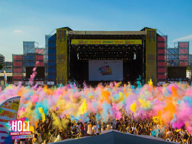 holi dance festival