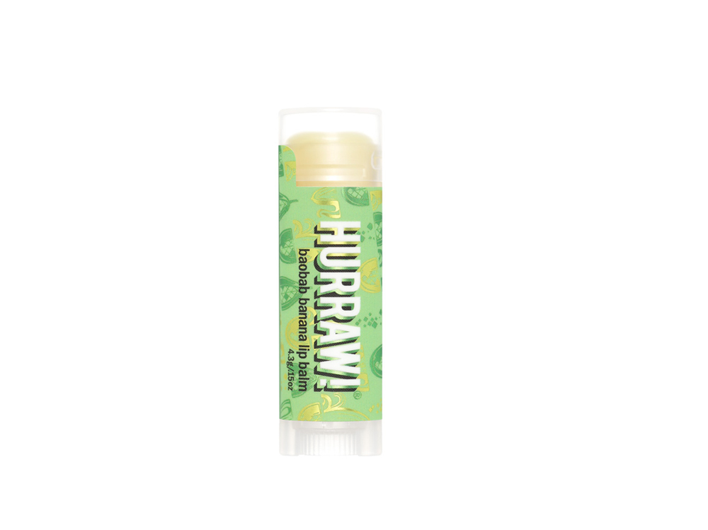 hurraw lip balm banana baobab