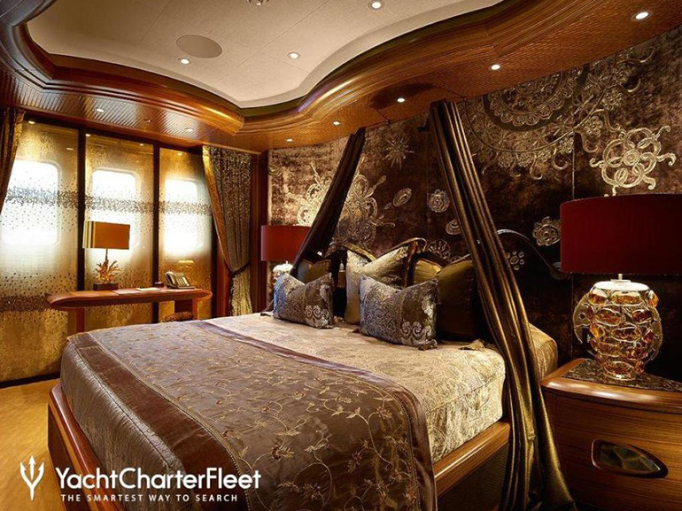 letto yacht beyonce
