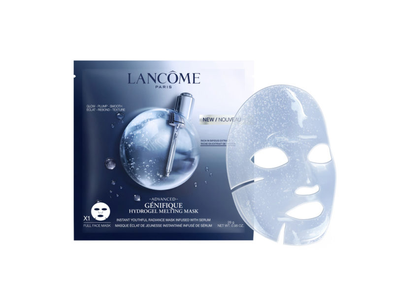 maschere-doposole-le-piu-adatte-per-idratare-la-pelle-dopo-lesposizione-LANOME GENIFIQUE SACHET+ MASK INTER