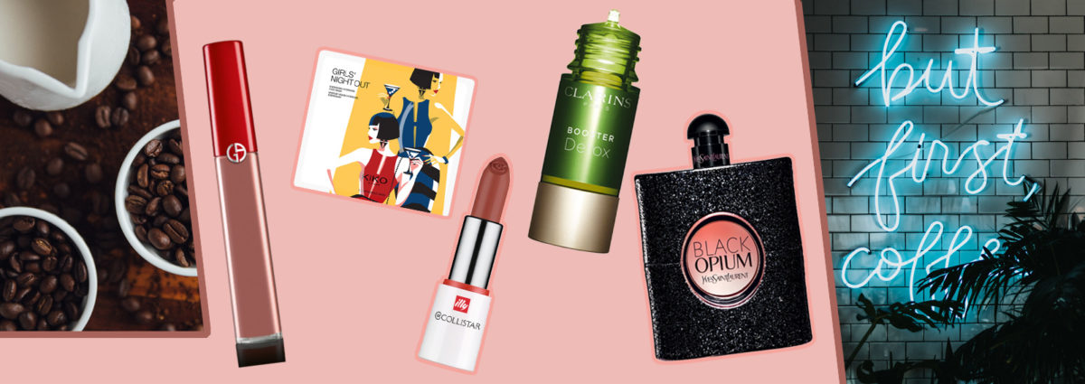 prodotti di bellezza al caffè cover desktop