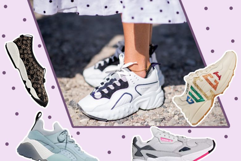 Tutte pazze per le chunky sneakers!