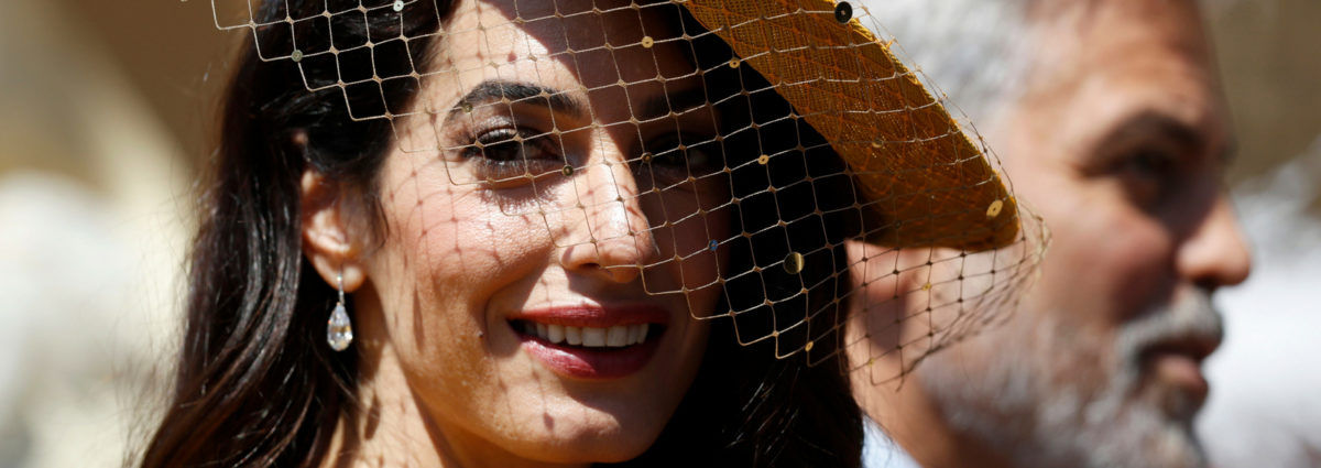 amal clooney beauty look