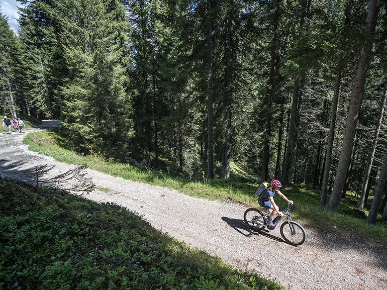 ebike dolomiti val di fassa