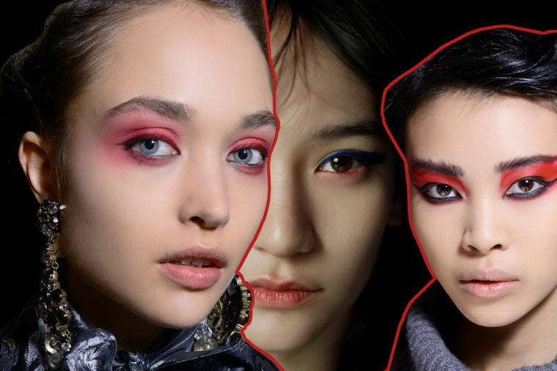 Trucco occhi rosso: la tendenza make up on fire per l’autunno inverno