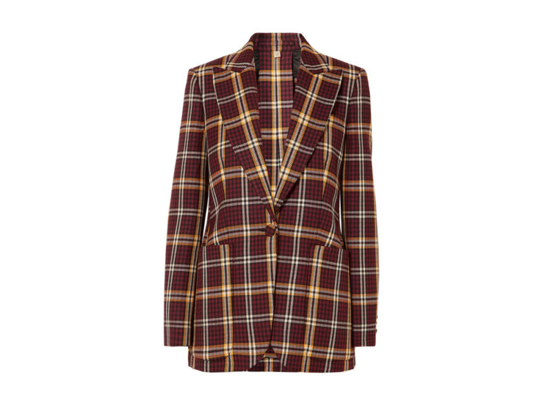 blazer-check-BURBERRY-net-a-porter