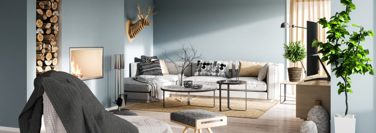 Modern living room interior