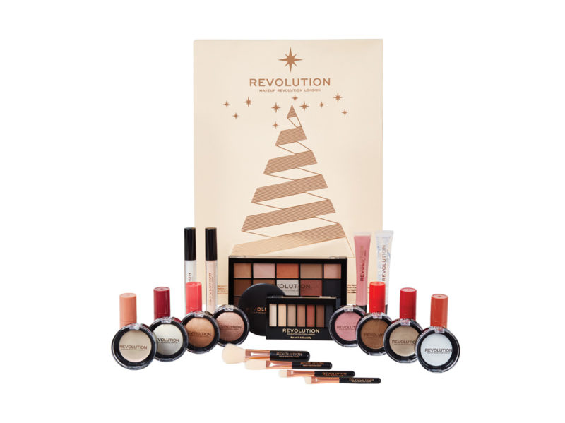 calendari-dell’avvento-bauty-2018-make-up-skin-care-profumi-natale-REVOLUTION-MAKE-UP