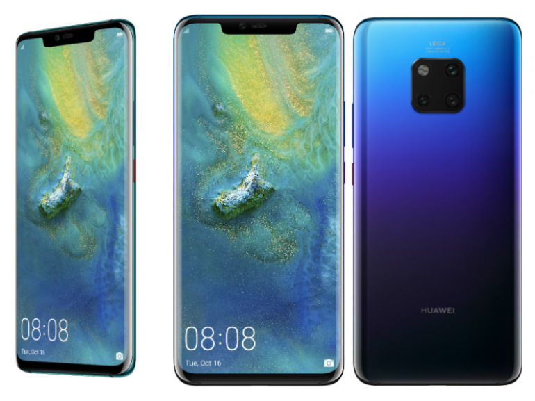 huawei mate 20 pro fronte retro