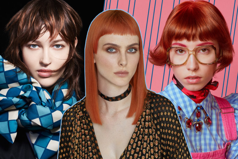 Capelli con la frangia: i look più belli dai Saloni per questa stagione