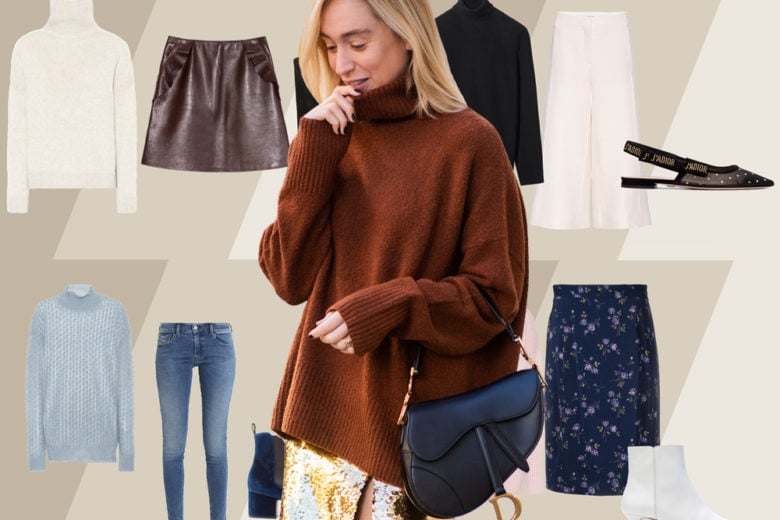 Come abbinare con stile il dolcevita: 5 idee look da copiare quest’inverno