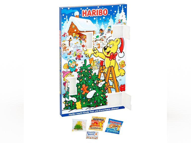 calendario avvento haribo