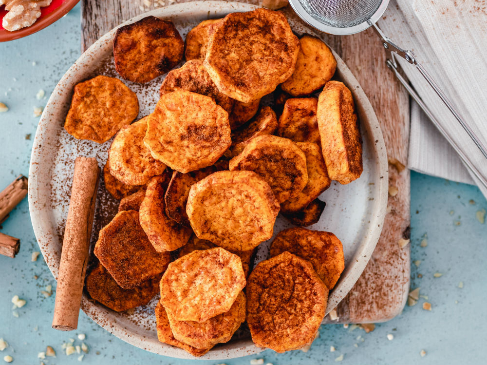 chips carote cannella