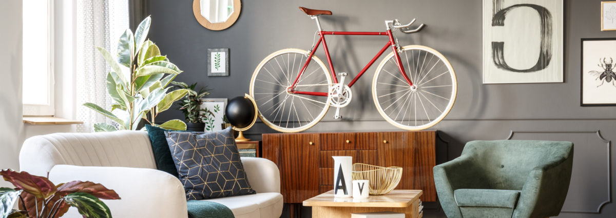 Vintage living room with vibes