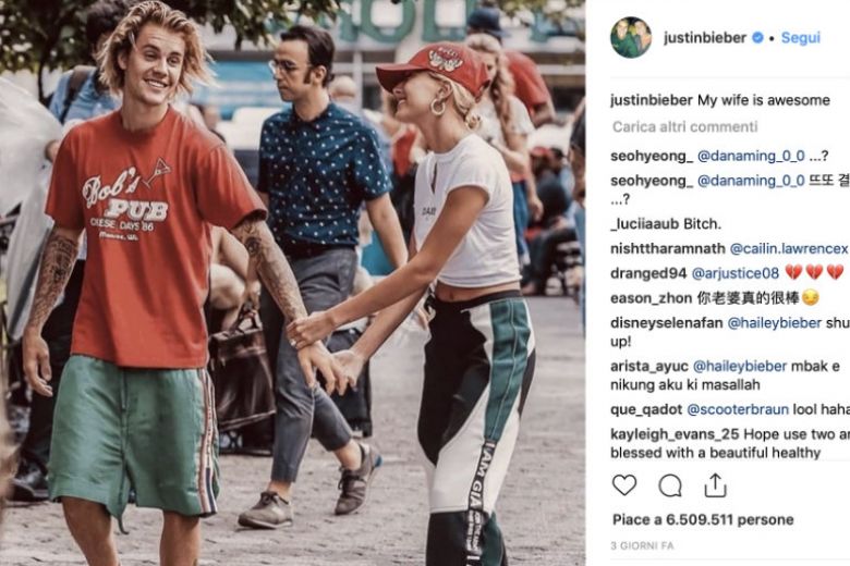 Justin Bieber e Hailey Baldwin si sono sposati: ecco le prove