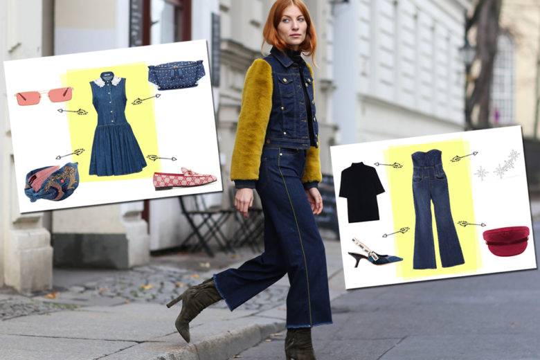 Total Denim: ecco come abbinare più elementi in jeans in un solo outfit!