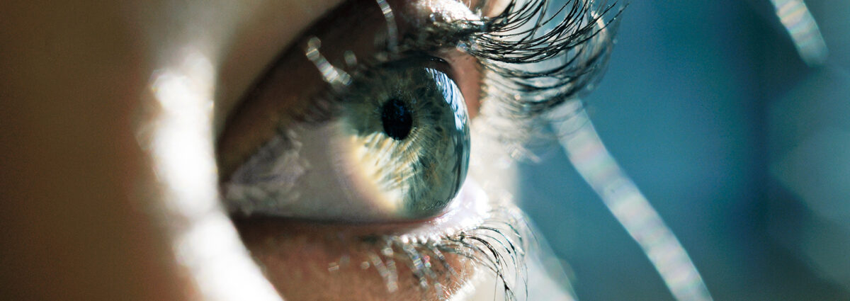 Close up of a woman eye