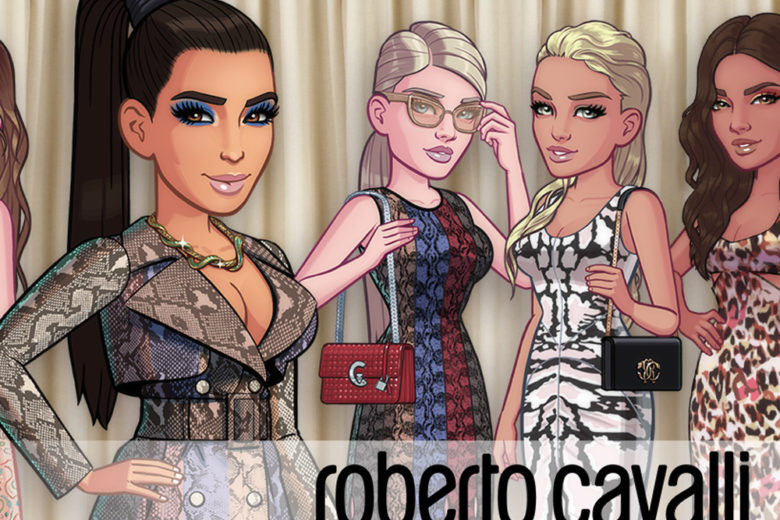Roberto Cavalli sbarca nell’armadio digitale di Kim Kardashian!